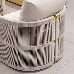 Ensemble <span class=keywords><strong>de</strong></span> <span class=keywords><strong>salon</strong></span> <span class=keywords><strong>de</strong></span> <span class=keywords><strong>jardin</strong></span> moderne en <span class=keywords><strong>aluminium</strong></span> pour villa, cour, <span class=keywords><strong>jardin</strong></span>, hôtel, patio, <span class=keywords><strong>salon</strong></span> et salle à manger - Product Image 5