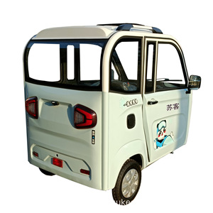 1000W Motor Closed 3-Wheel Electric Passenger <strong>Trike</strong> 300-400kg Payload 30-35km/h Speed for Last-Mile Delivery Mobile Food - Product Image 4