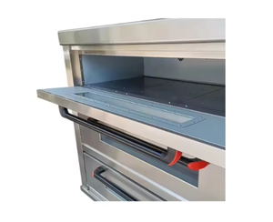 Commercial Bread Making Machine <strong>Oven</strong> 2 Deck 4 Pans Stainless Steel High <strong>Portable</strong> Electric/<strong>Gas</strong> for Biscuit Cake <strong>Pizza</strong> - Product Image 4