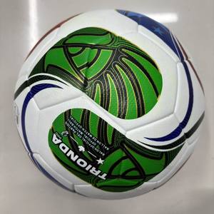 Balón de fútbol de PVC, tamaño oficial 5, resistente al desgaste, suave, colorido, para entrenamiento, partidos oficiales, personalizable. - Product Image 6