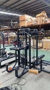 Phòng tập thể dục thiết bị cáp đa <span class=keywords><strong>3</strong></span> Trạm đa <span class=keywords><strong>3</strong></span> rừng với Lat pulldown thấp chèo thiết bị tập thể dục cho phòng tập thể dục - Product Image 5