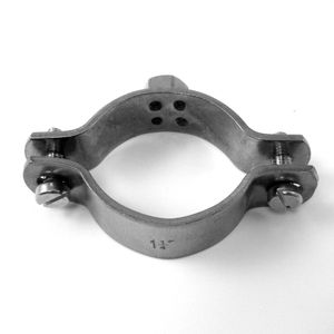 AISI 304 Stainless Steel Pipe Holder 5'' SKU 61B0011 <b>Hose</b> <b>Clamp</b> Type - Product Image 3