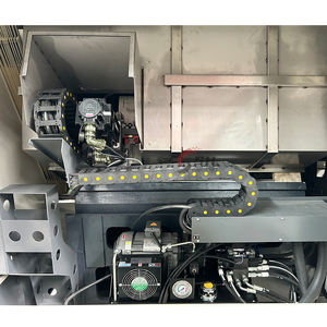 Tour CNC à banc incliné horizontal de haute précision TCk50A avec système de tourelle métallique et contrôle GSK/Fanuc/Siemens en option, robuste - Product Image 3