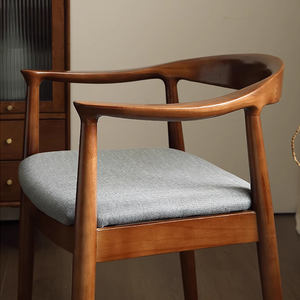 İtalyan Modern akşam yemeği kül sandalye katı ahşap çapraz sırtlı sandalye oturma odası mutfak ve restoran için - Product Image 4