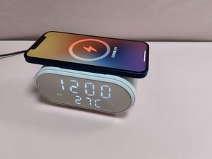 Trending Products 15W <b>Wireless</b> Charger with Time Vision Alarm Clock <b>Wireless</b> Charger - Product Image 4