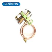 Bagian Pemanas Air Gas LPG, Rakitan Pilot Burner dengan Termokopel dan Elektroda Pengapian untuk Penggunaan Komersial, Rumah Tangga & Luar Ruangan
