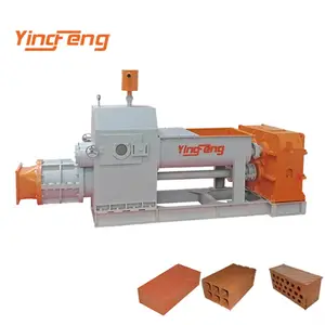 Yingfeng JKR30-extrusora de bloques al vacío, equipo de fabricación de bloques huecos, máquina de construcción al mejor precio