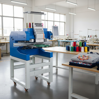 Machine à broder ZHIYU informatisée automatique à tête unique 12 aiguilles haute précision, nouveau modèle, moteur à engrenages, pour usage domestique et vente au détail, broderie de casquettes 1200