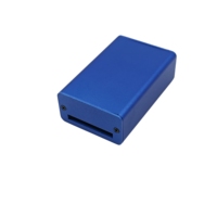 Boîtier d'instrumentation électronique de qualité supérieure du fabricant, 44x23x65mm, en alliage d'aluminium, boîtier de jonction, indice de protection IP54, usiné CNC