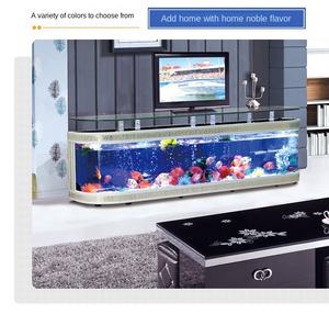 <span class=keywords><strong>ตู้</strong></span>ปลาทรงยุโรปแบบ<span class=keywords><strong>กระจก</strong></span> ตกแต่งด้วย<span class=keywords><strong>ปลาทอง</strong></span> ใช้เป็นตู้วางทีวี ดีไซน์สร้างสรรค์ ระบบไร้น้ำ สำหรับห้องนั่งเล่น ใช้ในบ้าน - Product Image 6