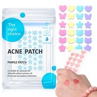 Fournisseur OEM de patchs anti-acné, patch hydrocolloïde en forme d'étoile pour le visage