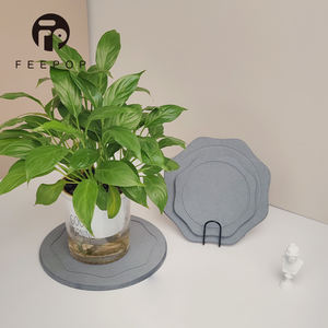 [FEEPOP] 20*20cm / 30*30cm multifonctionnel grand Pot <span class=keywords><strong>de</strong></span> fleur soucoupes plateaux déparasitage <span class=keywords><strong>terre</strong></span> <span class=keywords><strong>de</strong></span> diatomées plante soucoupe - Product Image 1