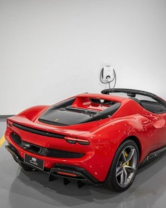 Kit de Carrocería de Fibra de Carbono Seca para <span class=keywords><strong>Ferrari</strong></span> 296 GTB GTS, Difusor Delantero OEM, Alerón, Faldones Laterales - Product Image 6