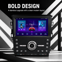 Console mobile Bluetooth avec mémoire, Autolink, Google Infotainment, écran radio DVD 9 pouces pour Ford Fusion Mondeo 2013-2019