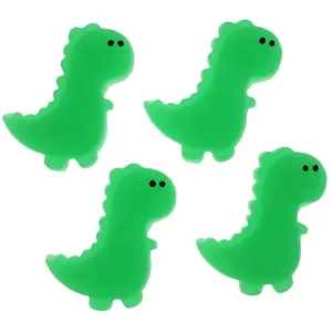 Savon de dinosaure vert 20 pièces, fait à la main, dessins animés pour enfants, fabrication blanchissante, en forme d'animal, vente en gros