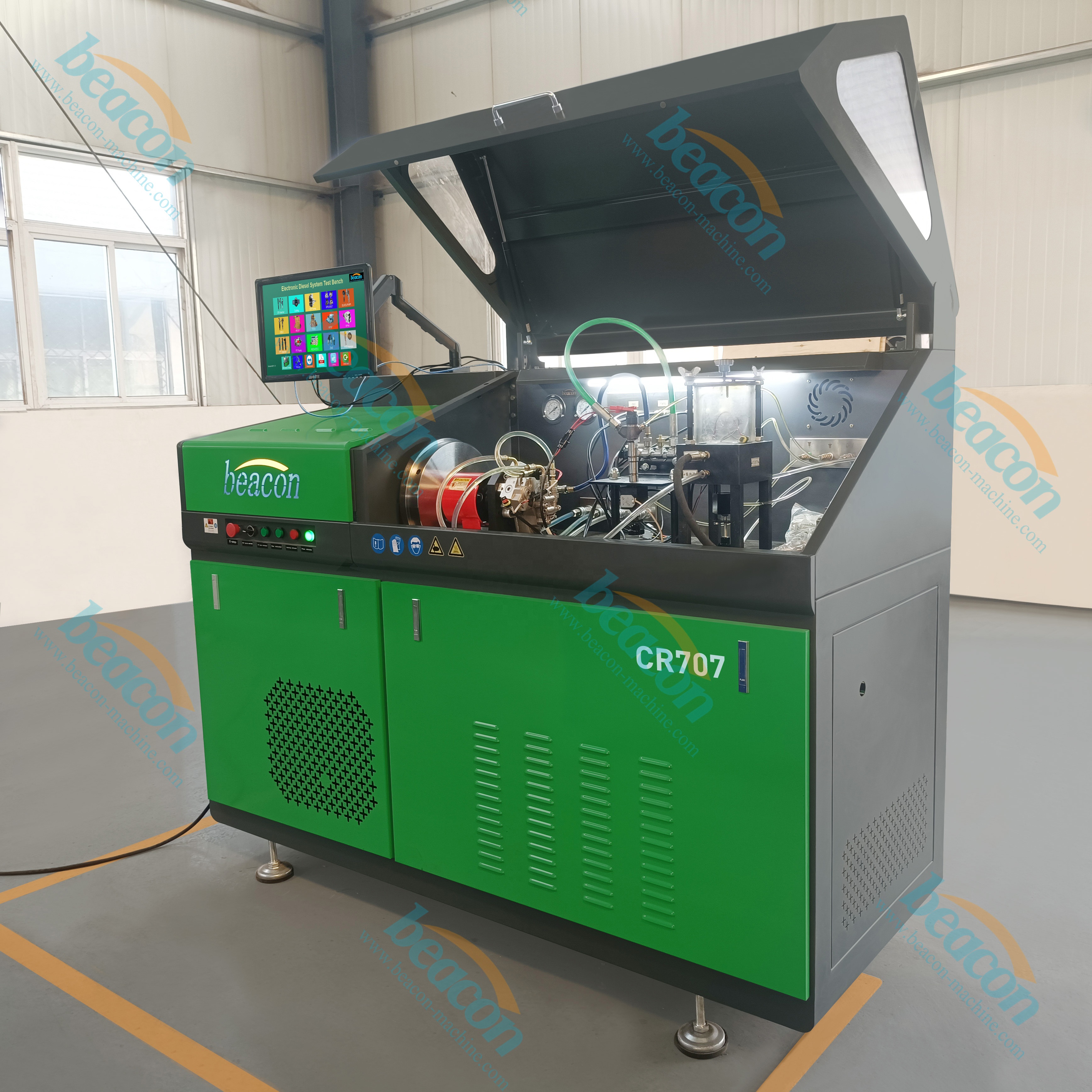 CRS-708C Băng Kiểm Tra Kim Phun CRDI/ EUI/EUP /HEUI Chất Lượng Cao Băng Kiểm Tra Đường Ray Thông Thường EPS708 Băng Kiểm Tra Bơm Nhiên Liệu CR707 Mã QR BI