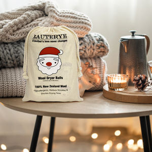 Venta caliente Bolas de secador de lana orgánica Ecológico Durable Bolas de fieltro de lana reutilizables con bolsa de algodón Reduce el tiempo de secado (3 +) - Product Image 5