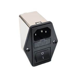 Dorexs 220V <span class=keywords><strong>EMI</strong></span> lọc tiếng ồn IEC ổ cắm loạt với đôi cầu chì thiết bị âm thanh EMC Lọc CE ROHS - Product Image 6