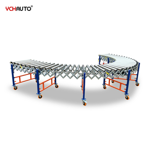 Pusat Logistik konveyor pembongkaran otomatis bermotor Drive <span class=keywords><strong>Drum</strong></span> Roller Conveyor dengan CE - Product Image 3