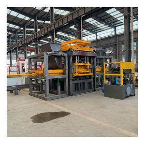 Machine automatique de fabrication de blocs de béton HF18 sans palette, machine de fabrication de blocs de pavage creux en béton - Product Image 6