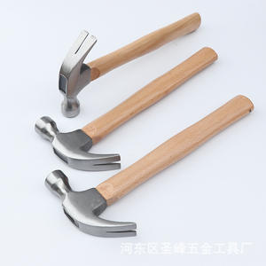 ค้อนตีตะปูด้ามไม้เกรดอุตสาหกรรม ทนแรงกระแทก สำหรับงานไม้และใช้ในครัวเรือน - Product Image 2