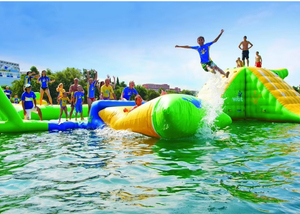 Bolsa de salto inflable comercial para parque acuático, almohada para saltar, bolsa de puente de agua, trampolín de agua inflable a la venta - Product Image 4