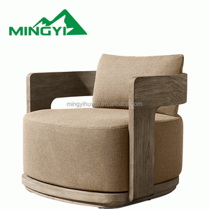 Vente en gros de meubles d'extérieur en bois de teck Ensemble de canapés modernes Ensemble de canapés d'hôtel et de restaurant Meubles de patio de luxe Canapé en bois avec coussin - Product Image 4