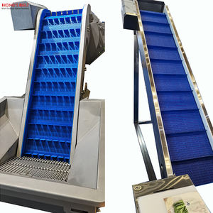 Hongsbelt taşınabilir modüler konveyör PP gıda sınıfı plastik eğimli konveyör bant - Product Image 6