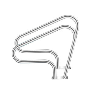 Conception JH-Mech Large application Belle courbe Durable et robuste Couverture antidérapante incluse Main courante de <span class=keywords><strong>piscine</strong></span> - Product Image 5