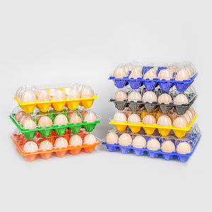 Shengyiyuan 30 delik ayrılmış alt ve üst ile renkli plastik yumurta tepsisi yumurta daha güzel ekran için - Product Image 2