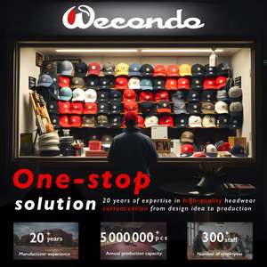 OEM all'ingrosso alla moda modello Plaid berretti caldi personalizzati per uomini e donne berretti di dimensioni libere per scene di affari - Product Image 4