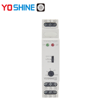Interrupteur horaire miniature étanche Yoshine AC110V/AC220V 10A/16A SPDT pour éclairage d'escalier