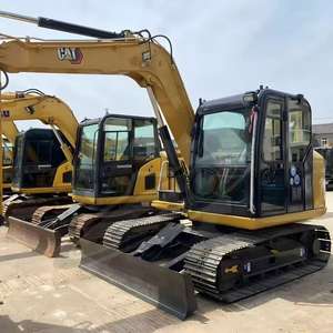 Excavadora CATERPILLAR 307E, Miniexcavadora CAT 307.5, Excavadora de Orugas con Cabina de 7 Toneladas, Excavadora Usada en Stock para la Venta - Product Image 4