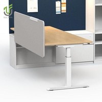 Solution d'angle ergonomique de bureau en forme de L réglable en hauteur à double moteur électrique IULTRA pour la maison ou le bureau