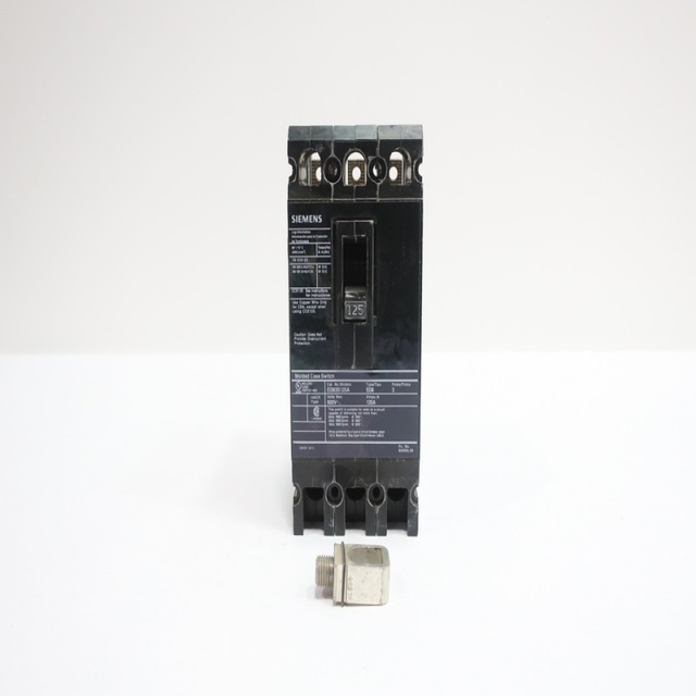 ED63S125A Circuit Breaker, 3P 125A 600V AC Molded Case Circuit Protector