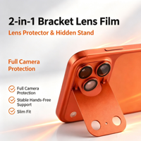 Protection d'objectif en métal et verre pour iPhone 18 / 17 Pro Max – Produit phare de l'usine