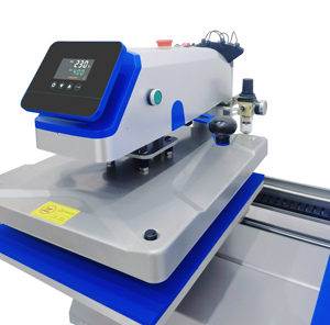 Bán khí nén đôi trạm nhiệt máy ép 40x50cm khu vực in 0-450f phạm vi nhiệt độ cho chuyển hàng dệt may - Product Image 2