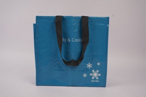 Thermal Insulated Non Woven <b>Cooler</b> Bag for Grocery Food Delivery Custom Lunch Carry Bag Wholesale Supplier - Product Image 4