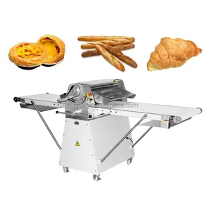 Machine à laminer électrique automatique pour pâte à pizza, beignet, tarte, biscuit, gâteau aux amandes