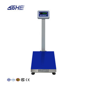 Sohe B7 40*50cm 50*60cm 60*80cm 100-800kg LED-Anzeige Kohlenstoffstahl 1 Jahr Garantie Industrielle Quadratische Stangenwaage OEM ODM - Product Image 2