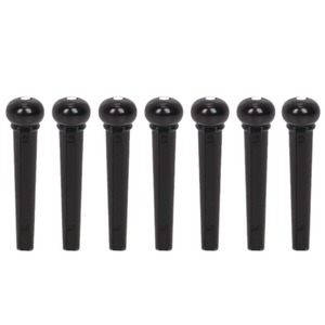 Cordes de guitare Alice, en plastique noir, pièces de guitare acoustique, finition mate durable - Product Image 1
