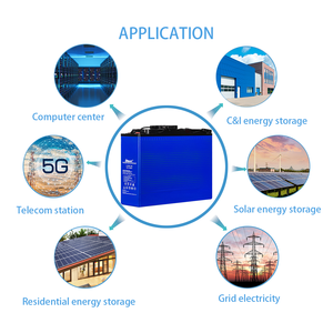12V 180AH フロントターミナル鉛蓄電池 太陽光発電蓄電池 ディープサイクル VRLA バッテリー - Product Image 3