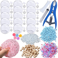 Kits créatifs de balles anti-stress immersives ASMR, balles anti-stress faites à la main, fabriquez vos propres balles anti-stress, kit de fabrication de balles anti-stress DIY