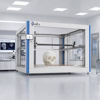 Printer 3D Industri Kecepatan Tinggi dengan Cangkang Logam Lembaran Besar Garansi 1 Tahun