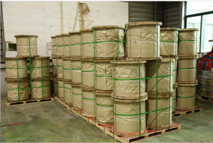 1/4 ", 3/8", hilo de alambre de acero galvanizado para Cable/Guy Wire/Stay Wire/Messenger/ACSR Conductor 5000ft/carrete - Product Image 4