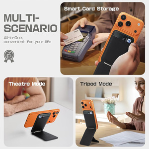 Producto Más Vendido: Tarjetero Magnético Multifuncional, Trípode Ajustable, Palo Selfie con Ranura <span class=keywords><strong>para</strong></span> Tarjetas, Soporte <span class=keywords><strong>para</strong></span> Exteriores - Product Image 4