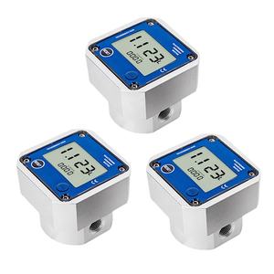 耐酸微型椭圆齿轮流量计铝合金电子数显白油煤油液体流量计 - Product Image 3