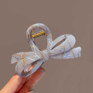 2026 New Popular Design Simple Light Luxury Bowknot Hairpin Fashionable Women's Hairpins Hair Accessory Wholesale Jewelry - Product Image 2