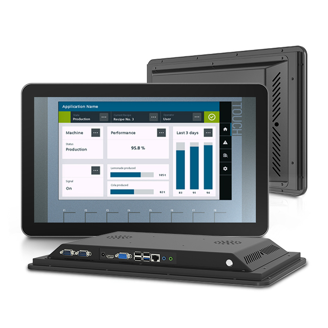 Industrial Panel PC 23.6 Inch Manufacturers Win10 Tablet Touch Screen Bracket Pc Intel Computer All in One Pc for Workshop