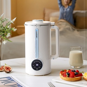 Máquina para Hacer Leche de Soja de 1000 ml, Licuadora de Alta Velocidad con 12 Cuchillas de Acero Inoxidable, Molinillo Automático para Leche de Nueces y Avena, 1000 W, con Calentamiento - Product Image 2